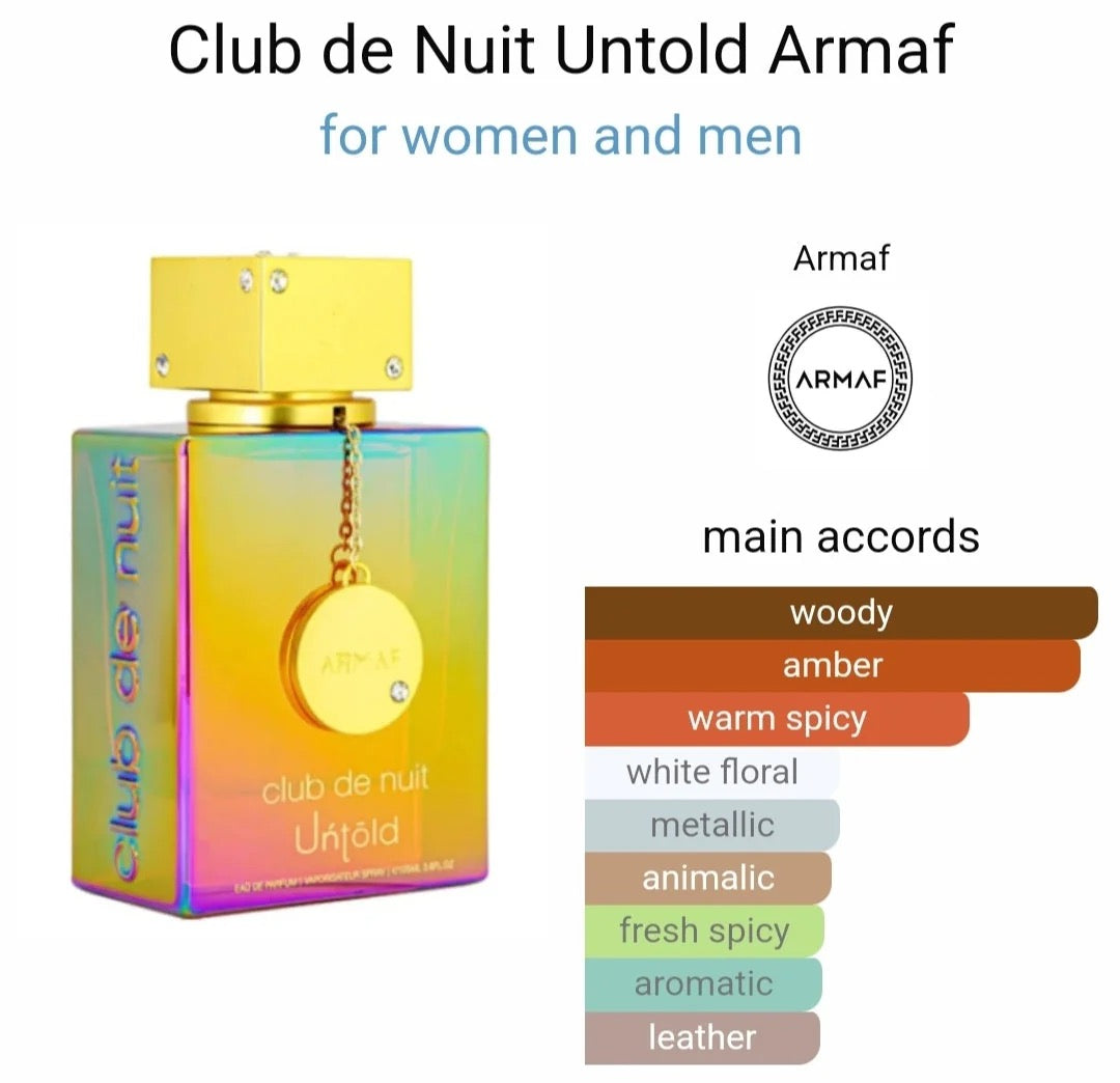 CLUB DE NUIT UNTOLD ARMAF