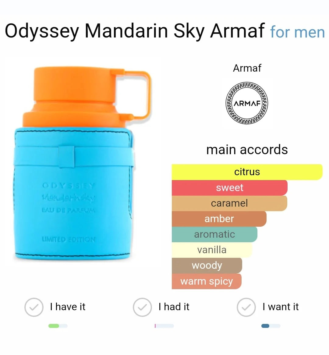 ODYSSEY MANDARIN SKY